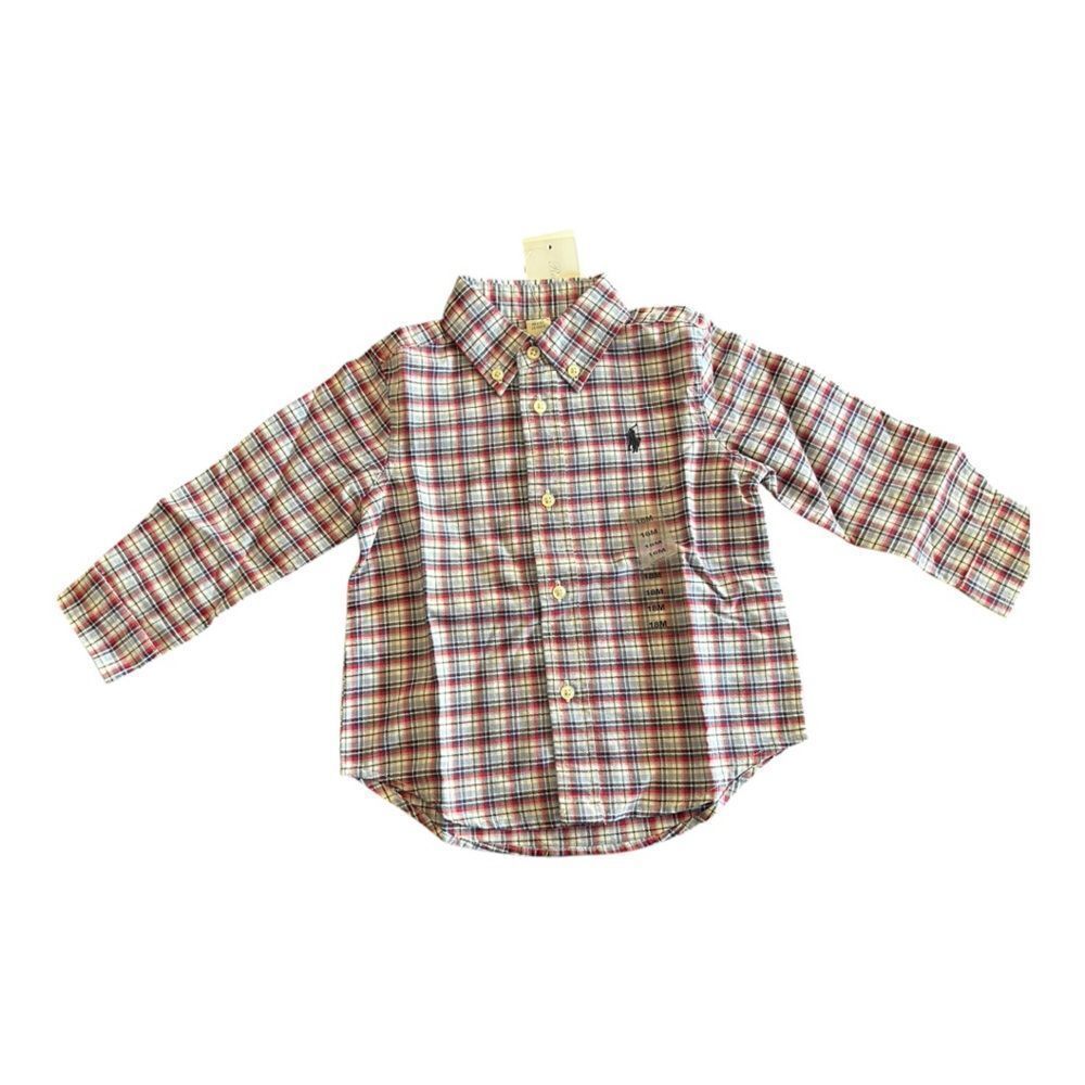 Ralph Lauren Red Flannel Kids